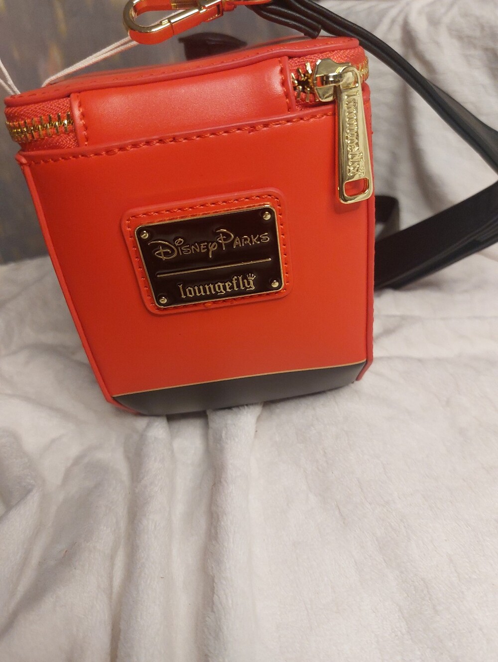 Disney Parks Loungefly Railroad Train Mickey Minnie Mouse Crossbody Bag NWT 2026 - Picture 7 of 9
